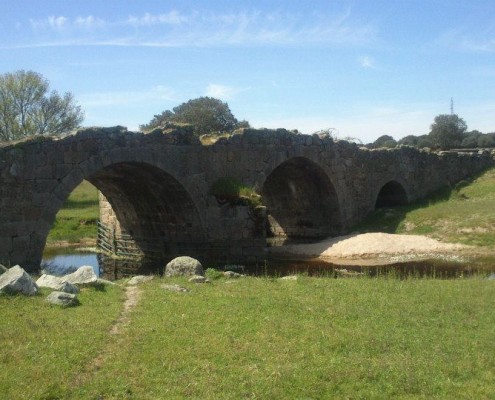 Puente de Peñaserracín en Ledesma