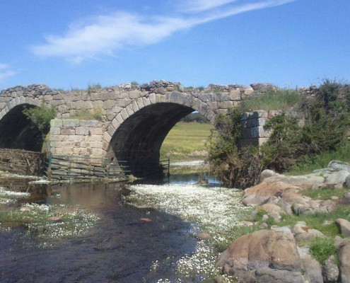 Puente de Peñaserracín en Ledesma