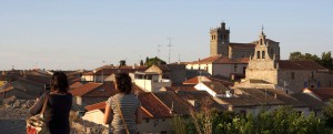 Vistas desde el adarve