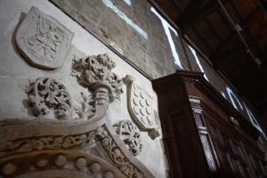 Interior de la Iglesia de San Miguel en Ledesma
