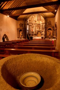 Interior de la Iglesia de Santa Elena en Ledesma