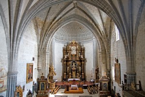 Interior de la Iglesia Santa Maria la Mayor de Ledesma