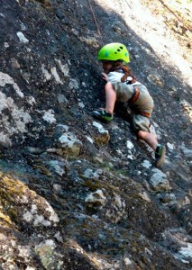 Escalada para niños en Ledesma