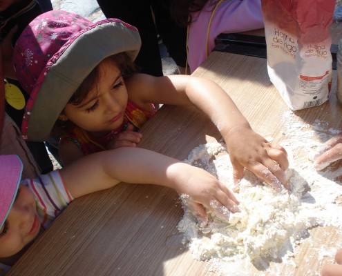 Actividad de cocina para niños en Ledesma