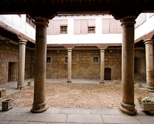 Patio Interior de la Casa Consistorial de Ledesma