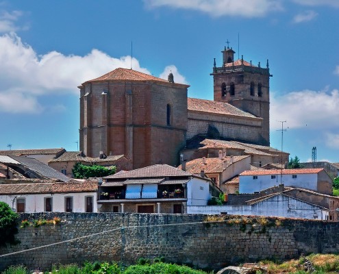 Iglesia de Santa María la Mayor y Muralla de Ledesma