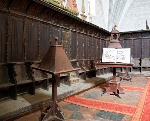 Coro de la Iglesia de Santa María la Mayor en Ledesma