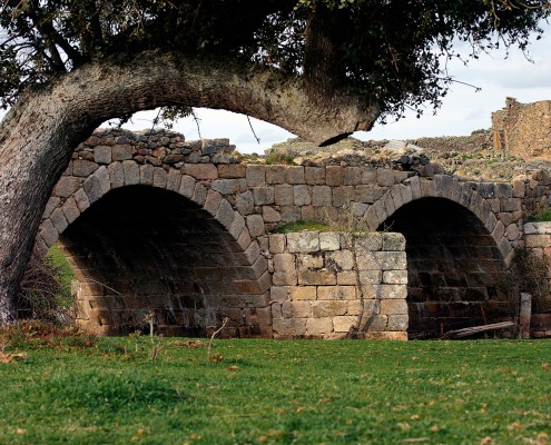 Puente de Peñaserracín en Ledesma