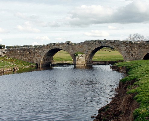 Puente de Peñaserracín en Ledesma