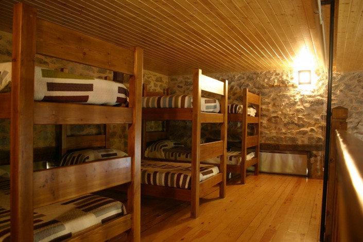 Interior del Albergue de Ledesma