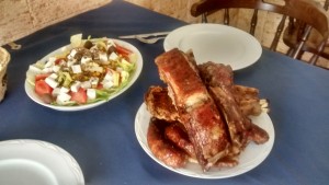 Plato de Restaurante La Muralla en Ledesma