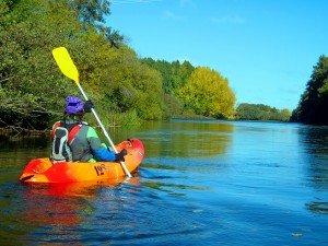 A CANOE RIDE ON THE RIVER TORMES