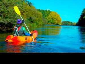 A CANOE RIDE ON THE RIVER TORMES