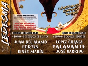 16, 18 y 19 de Junio